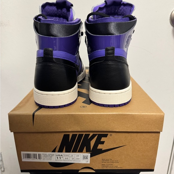 Jordan 1 High Zoom Air CMFT Purple Patent (Women's Size:11.5) NEW NEW NEW - Picture 14 of 14